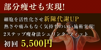 部分痩せも実現!